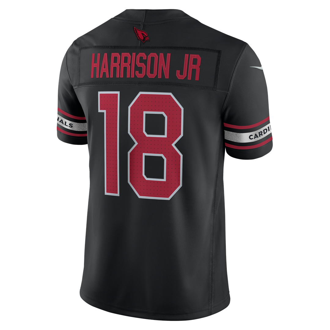 Men's Arizona Cardinals Marvin Harrison Jr. Nike White Vapor F.U.S.E. Stitched Limited Jersey