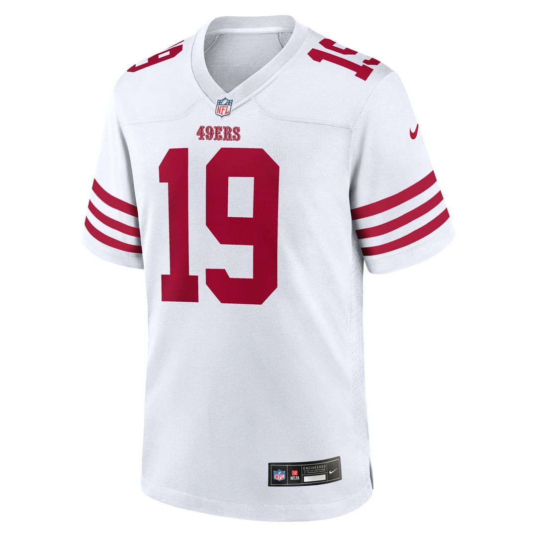 Men's San Francisco 49ers Deebo Samuel Sr Nike Scarlet Team Game Jersey