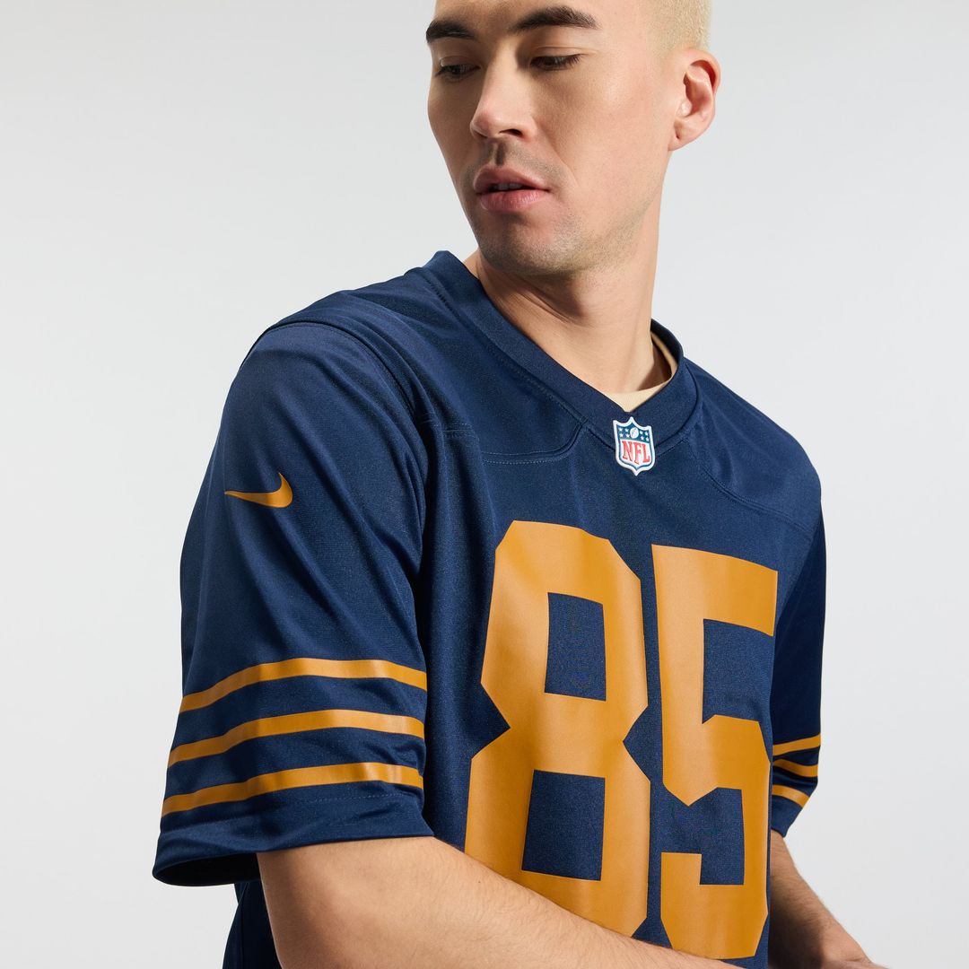 Men's Green Bay Packers Tucker Kraft Nike  Navy Alternate  Game Jersey