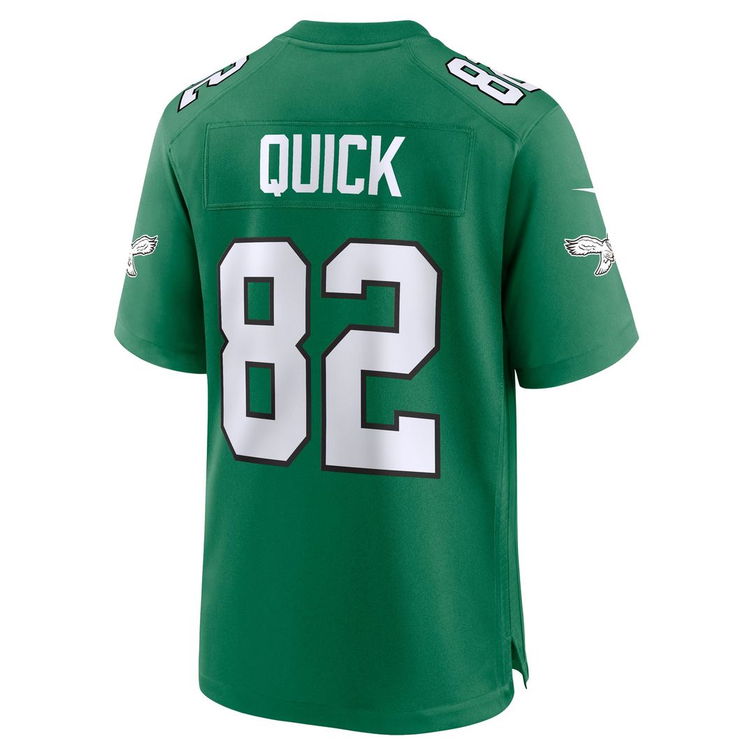 Men's Philadelphia Eagles Mike Quick Nike Kelly Green Retired Player Alternate Game Jersey