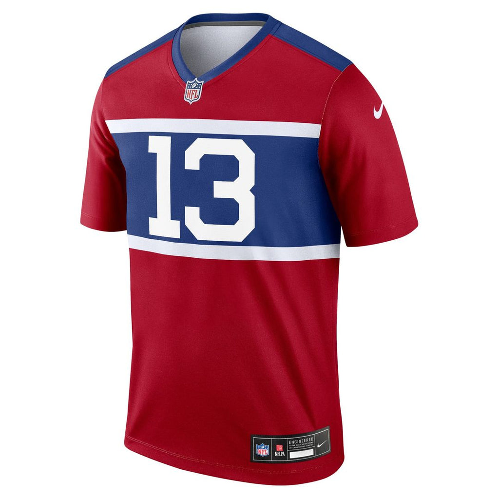 Men's New York Giants Jalin Hyatt Nike Red Legend Player Performance Top