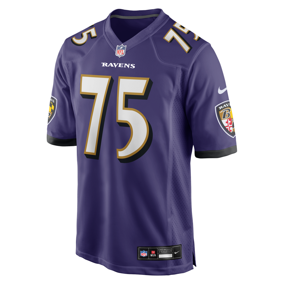 Men's Baltimore Ravens Jonathan Ogden Nike Purple Game Retired Player Jersey