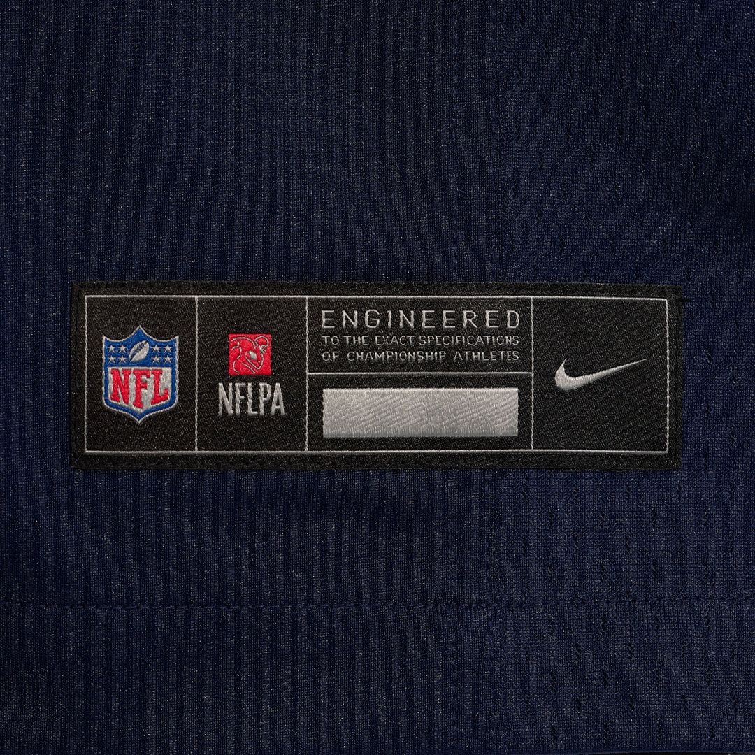 Men's Dallas Cowboys Jake Ferguson Nike Navy Team Game Jersey