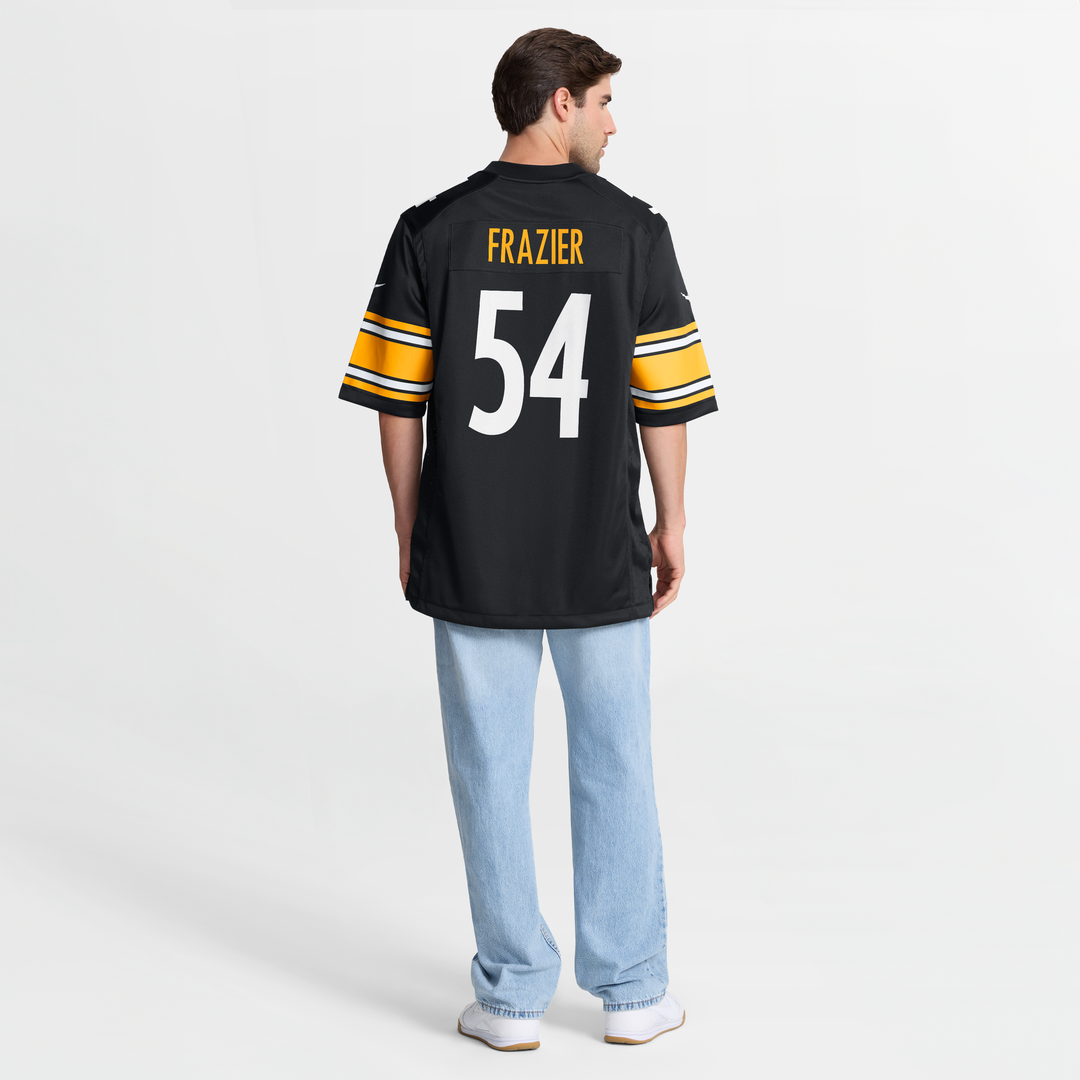 Men's Pittsburgh Steelers Zach Frazier Nike  Black  Game Jersey