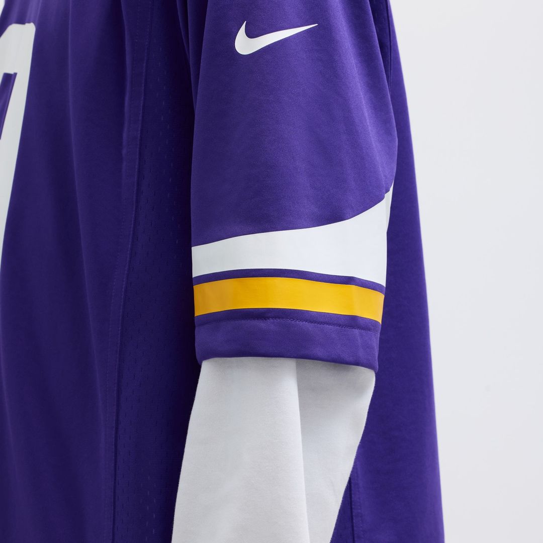 Men's Minnesota Vikings J.J. McCarthy Nike White Alternate Game Player Jersey