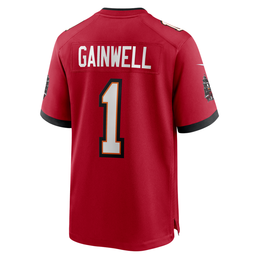 Men's Tampa Bay Buccaneers Kenneth Gainwell Nike Red Team Game Jersey
