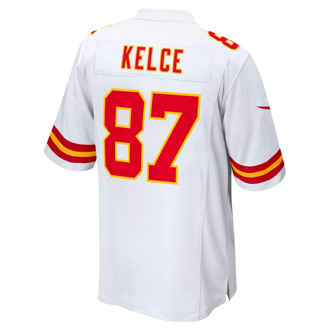 Men's Kansas City Chiefs Travis Kelce Nike Red Game Jersey