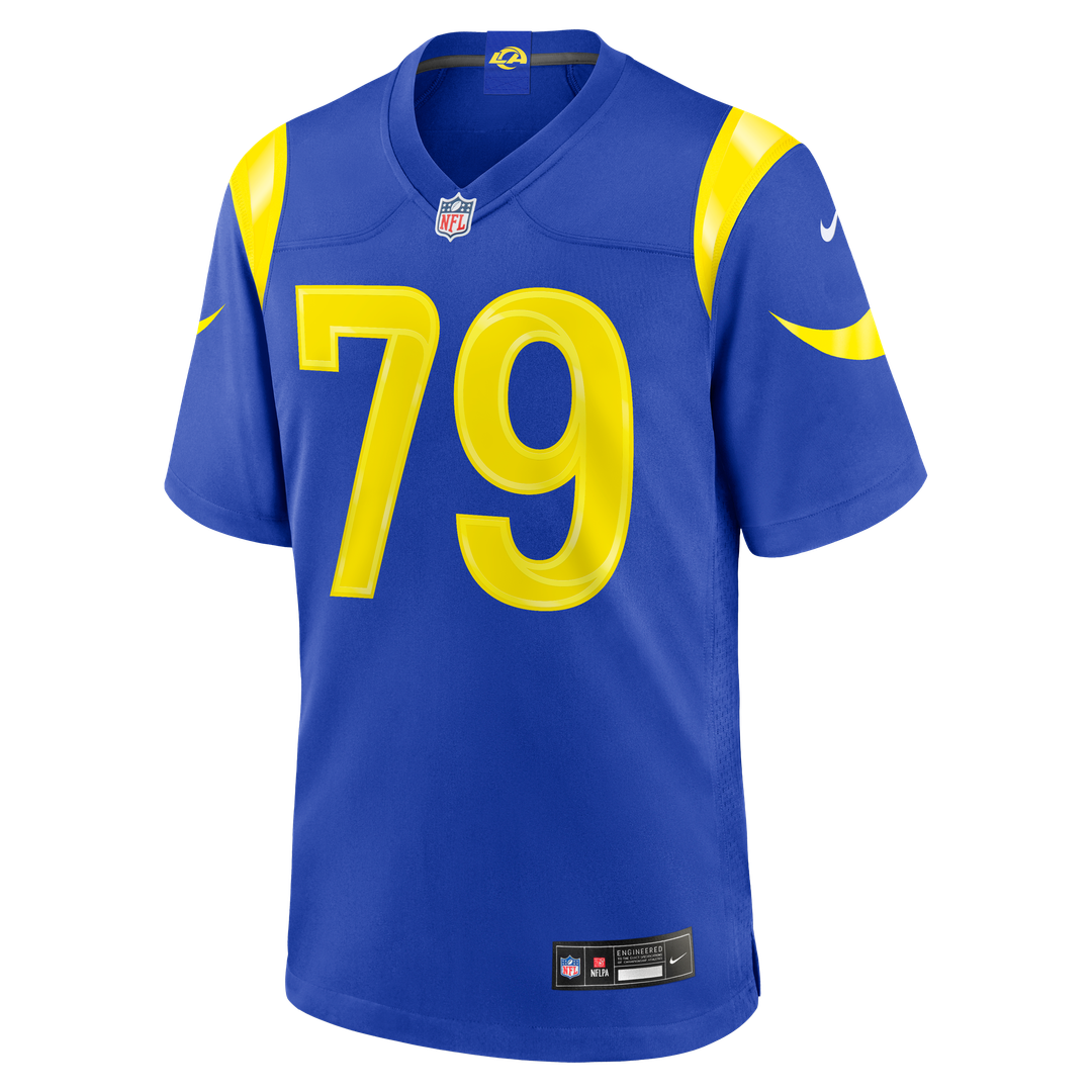 Men's Los Angeles Rams Keagen Trost Nike Royal Team Game Jersey