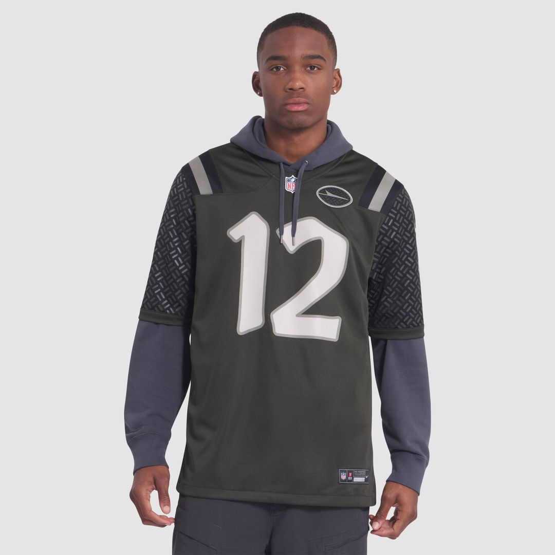 Men's New York Jets Joe Namath Nike Green Rivalries Collection Retired Player Game Jersey