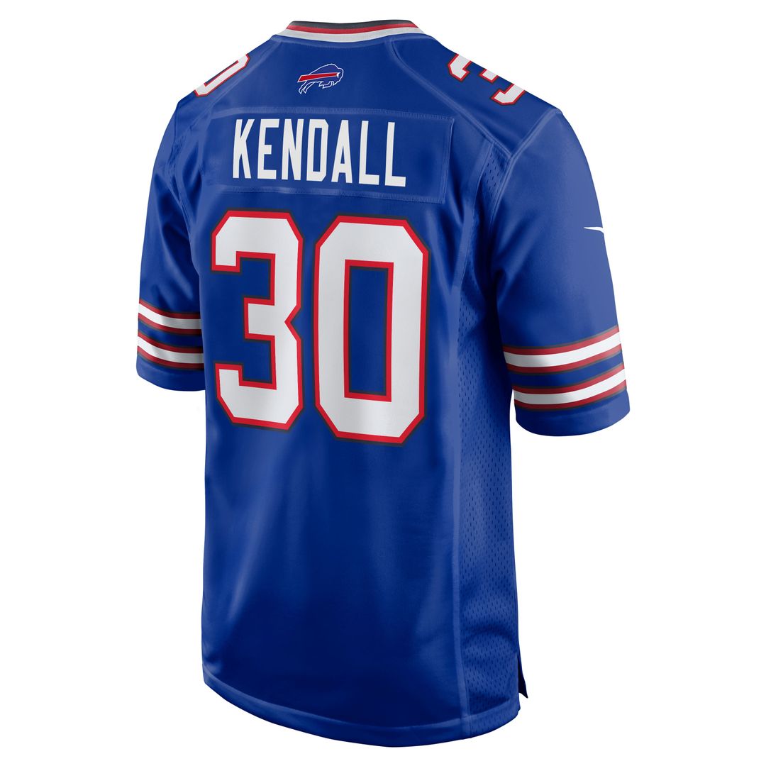 Men's Buffalo Bills Anthony Kendall Nike Royal Team Game Jersey
