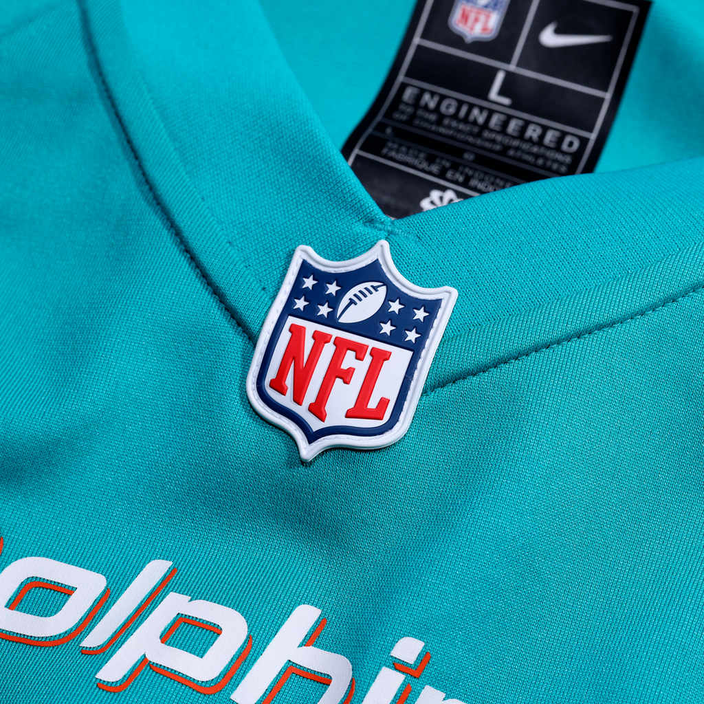 Men's Miami Dolphins Chop Robinson Nike Aqua  Player Game Jersey