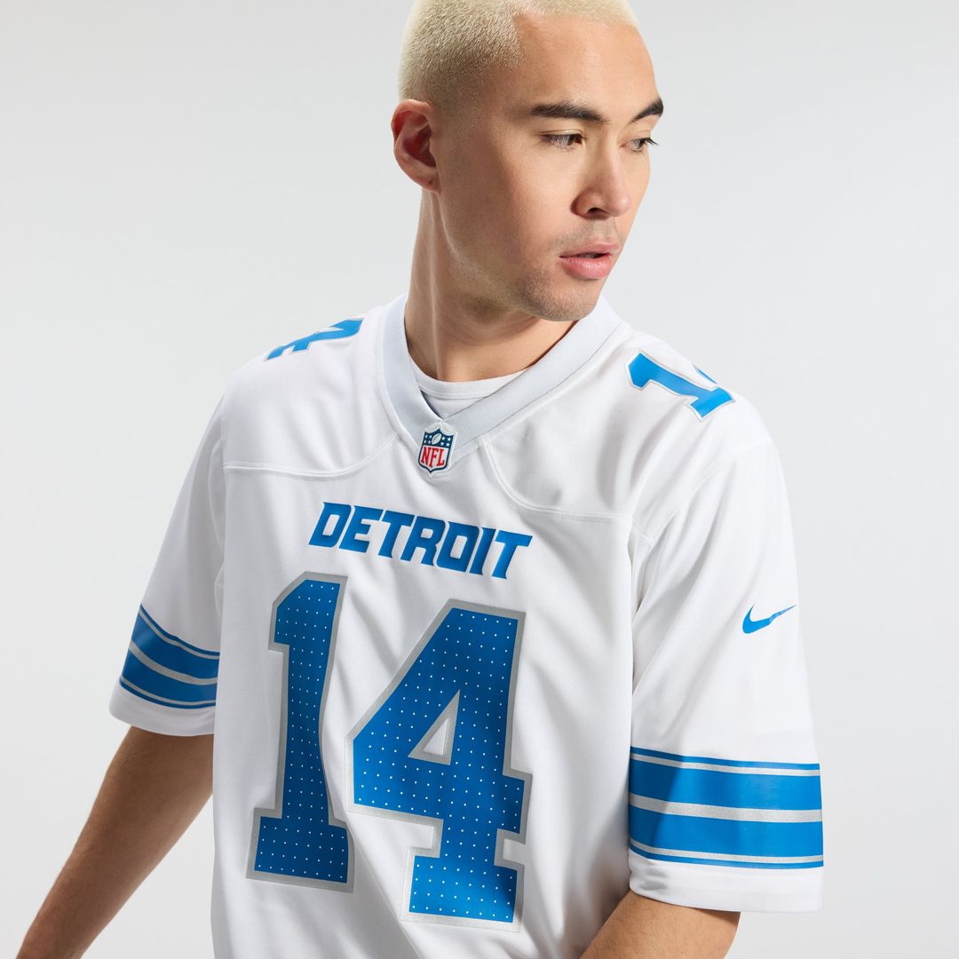 Men's Detroit Lions Amon-Ra St. Brown Nike Black 2nd Alternate Game Jersey