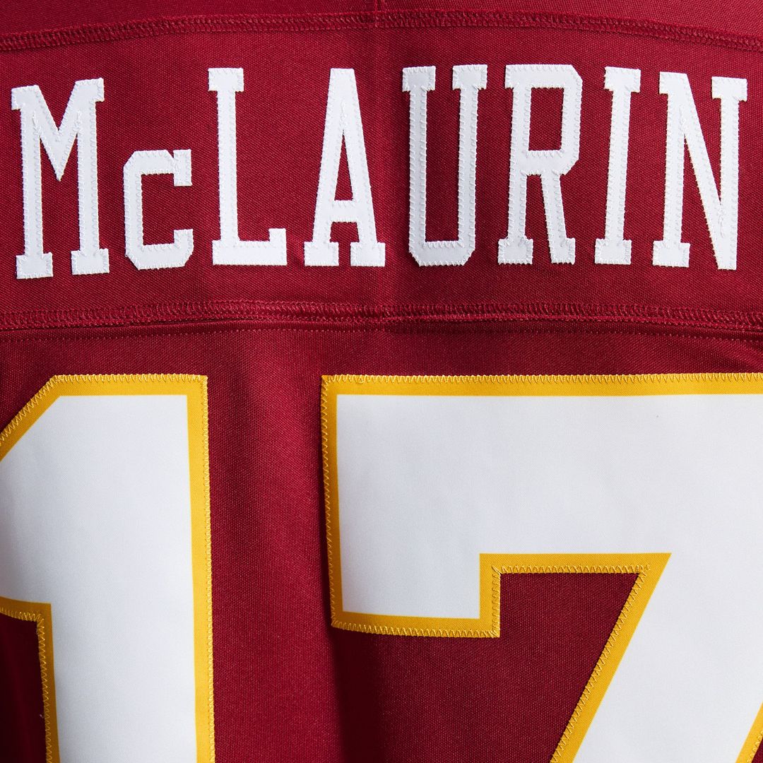 Men's Washington Commanders Terry McLaurin Nike White Vapor F.U.S.E. Stitched Limited Jersey