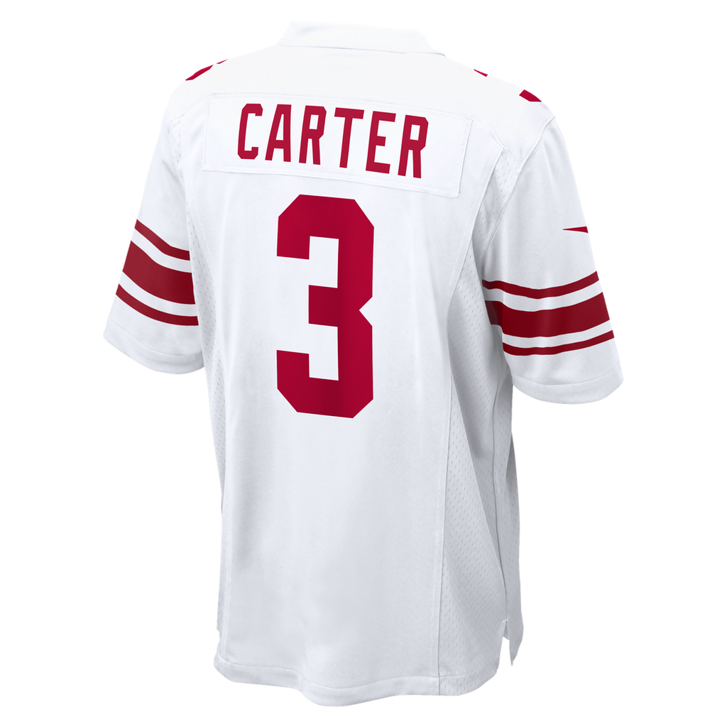Men's New York Giants Abdul Carter Nike  White  Game Jersey