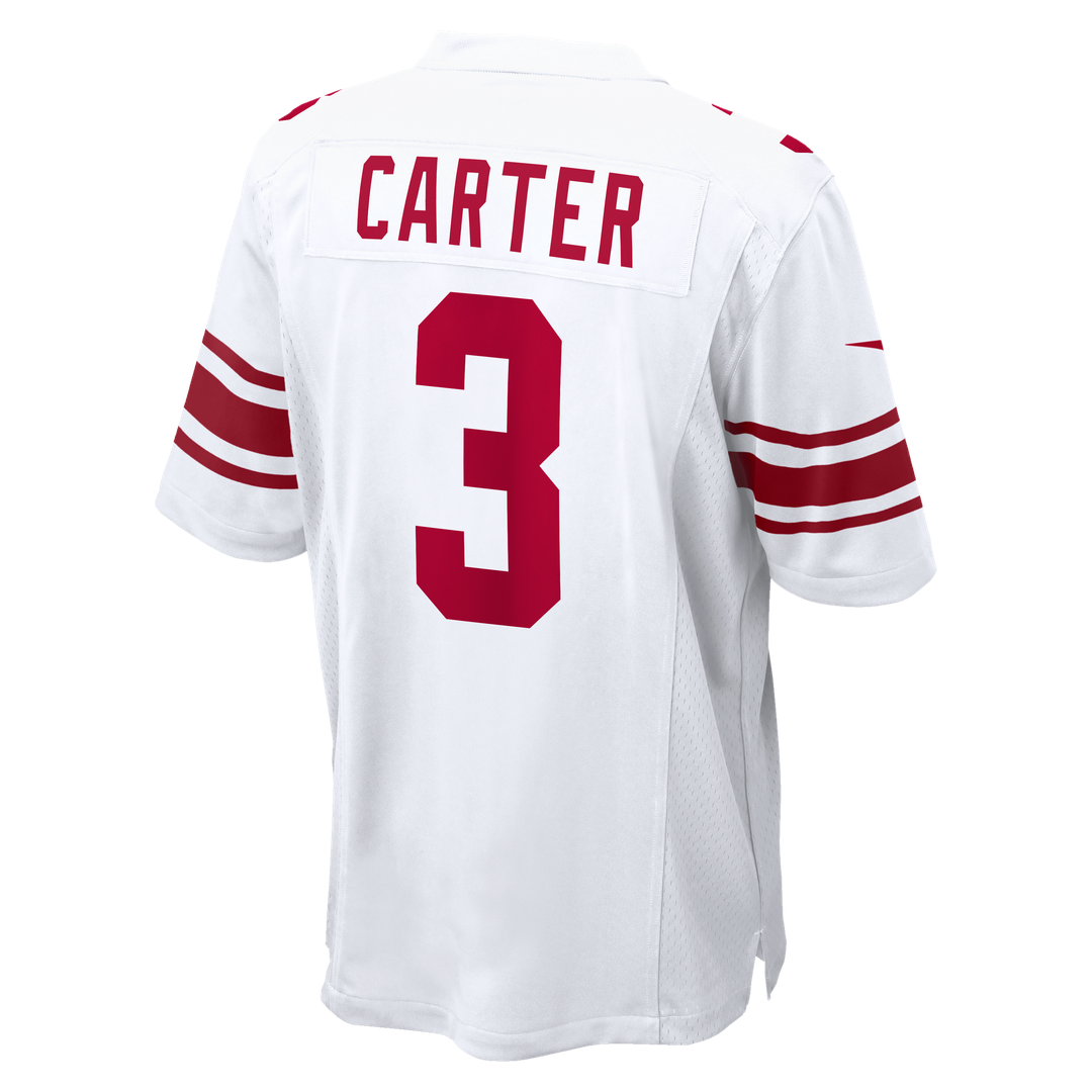 Men's New York Giants Abdul Carter Nike  White  Game Jersey