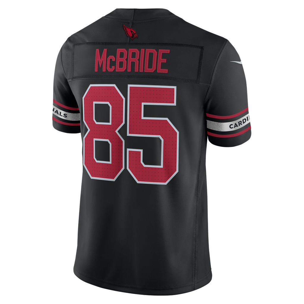 Men's Arizona Cardinals Trey McBride Nike Black Alternate Vapor F.U.S.E. Stitched Limited Jersey