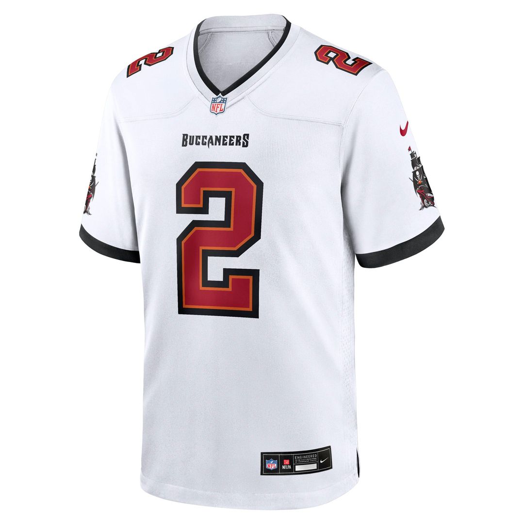 Men's  Tampa Bay Buccaneers Emeka Egbuka Nike White  Game Jersey