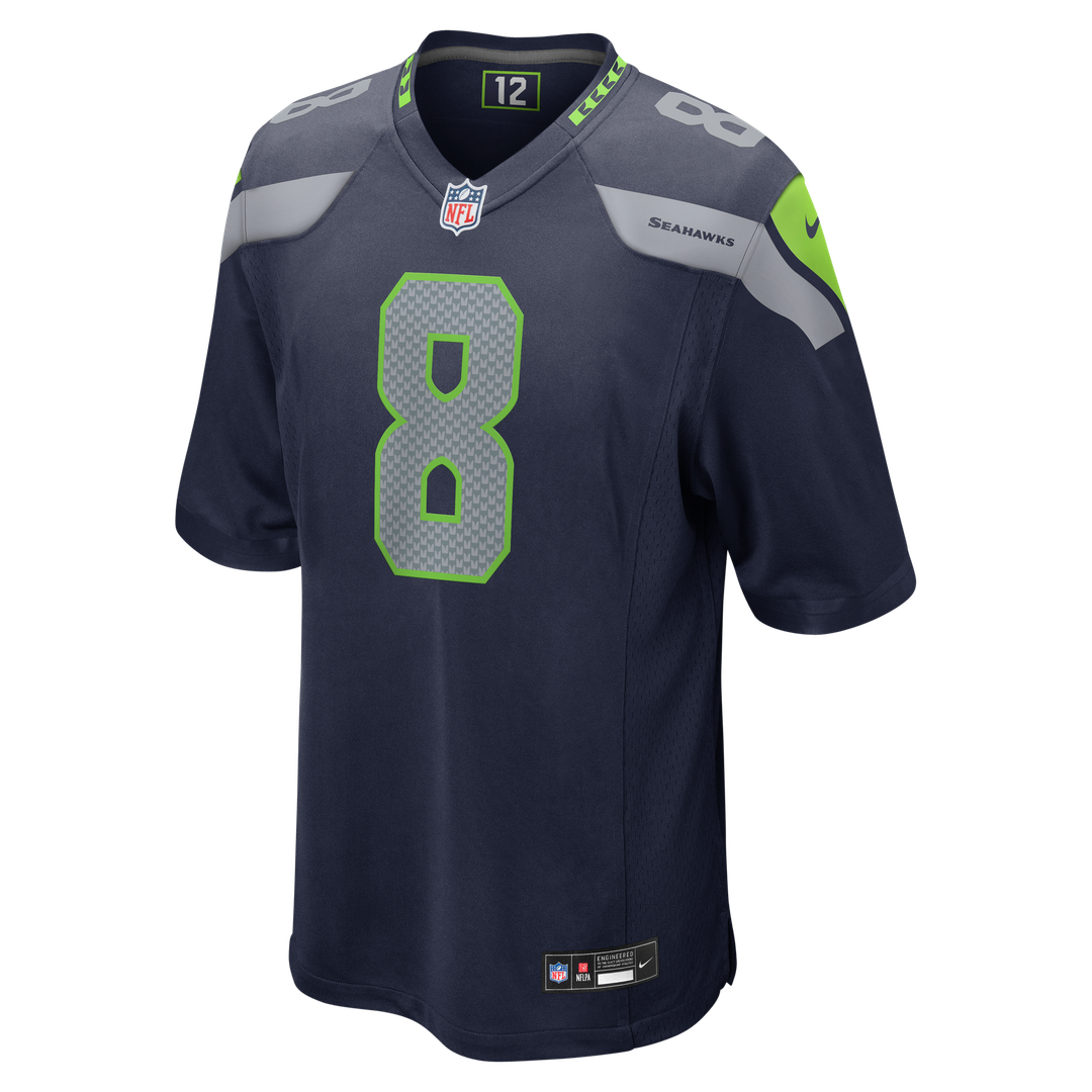 Men's Seattle Seahawks Jadarian Price Nike College Navy Team Game Jersey