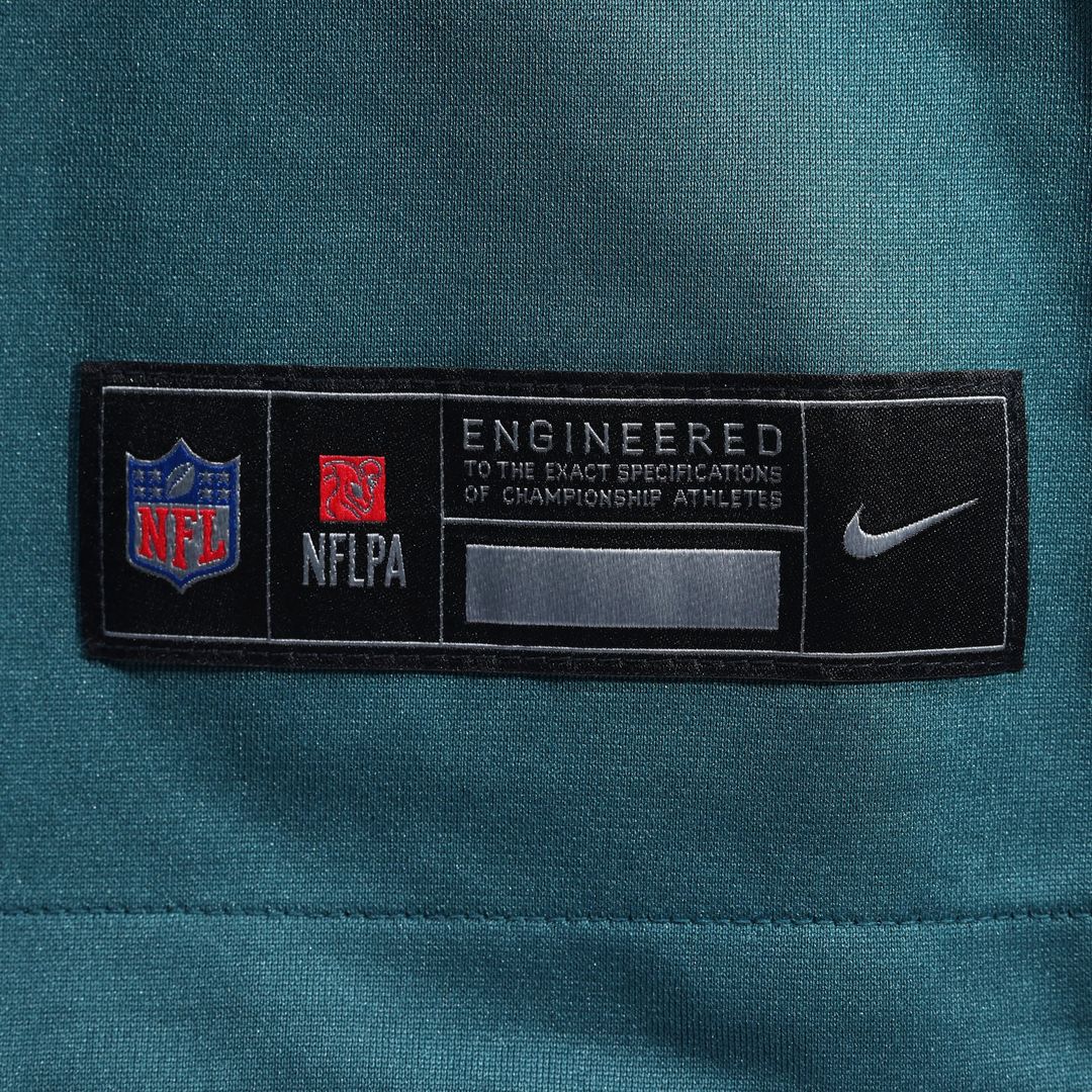 Men's Philadelphia Eagles DeVonta Smith Nike Midnight Green Player Game Jersey