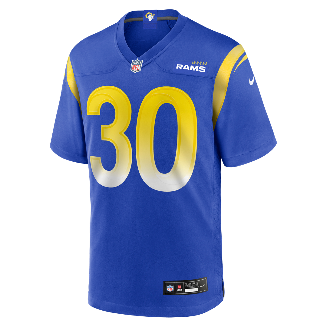 Men's Los Angeles Rams Josh Wallace Nike  Royal Game Jersey