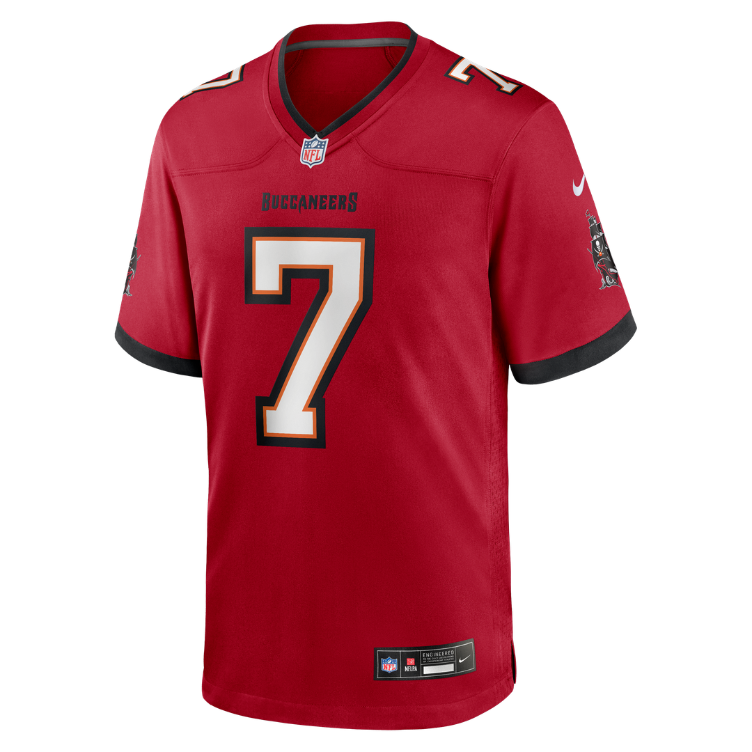 Men's Tampa Bay Buccaneers Bucky Irving Nike  Red  Game Jersey