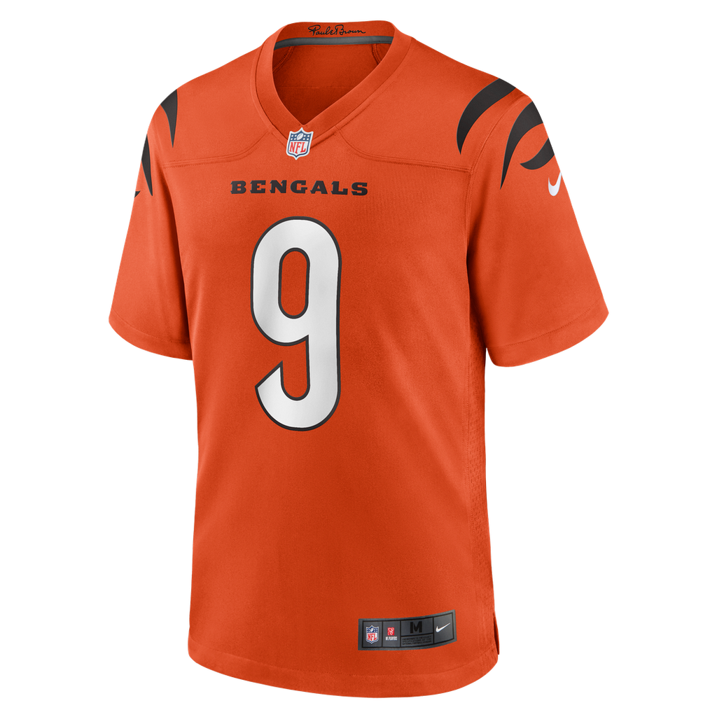 Men's Cincinnati Bengals Joe Burrow Nike White Game Jersey