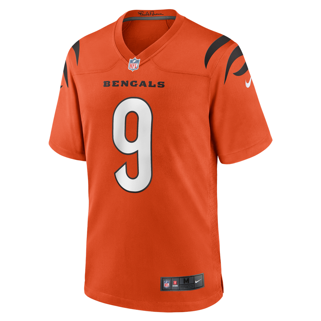 Men's Cincinnati Bengals Joe Burrow Nike White Game Jersey