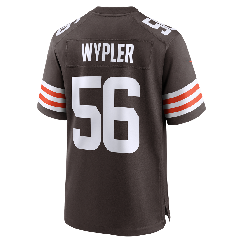 Men's Cleveland Browns Luke Wypler Nike  Brown Team Game Jersey