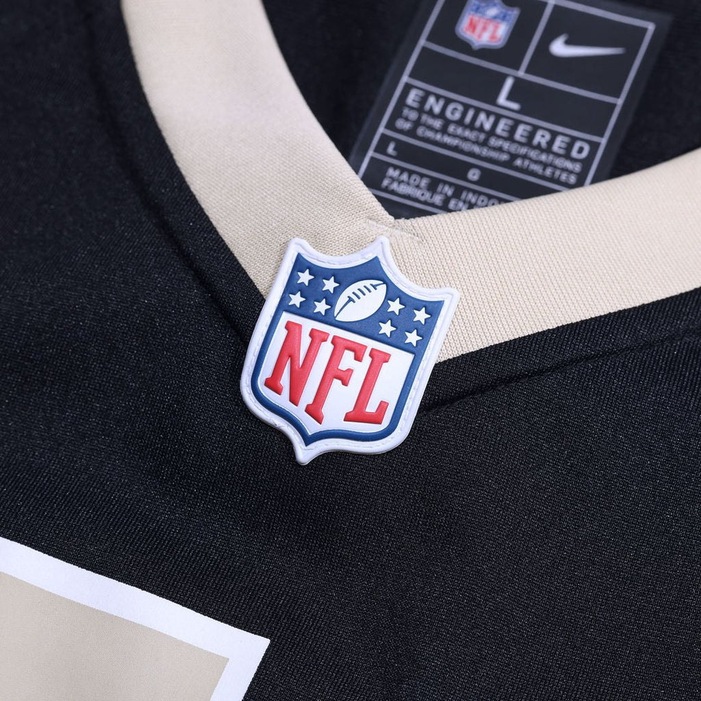 Men's New Orleans Saints Bryan Bresee Nike Black  Game Jersey