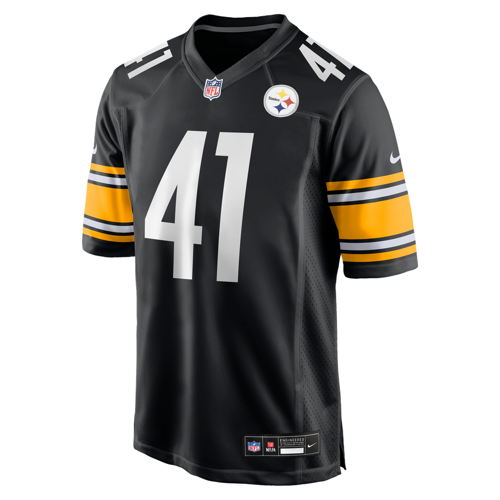 Men's Pittsburgh Steelers Payton Wilson Nike Black  Game Jersey