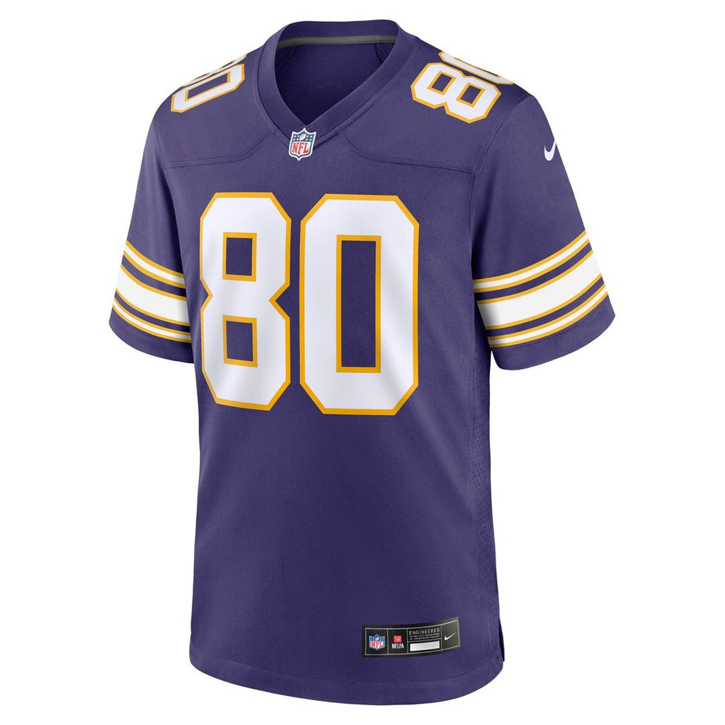 Men's Minnesota Vikings Cris Carter Nike Purple Retired Player Alternate Game Jersey