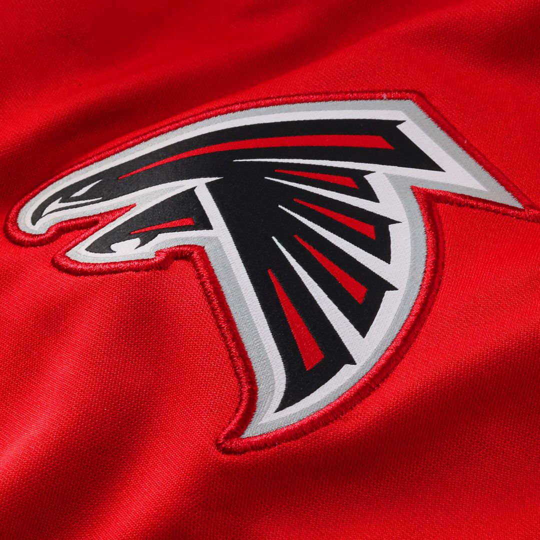Men's Atlanta Falcons Michael Penix Jr. Nike Red Team Vapor F.U.S.E. Stitched Limited Jersey