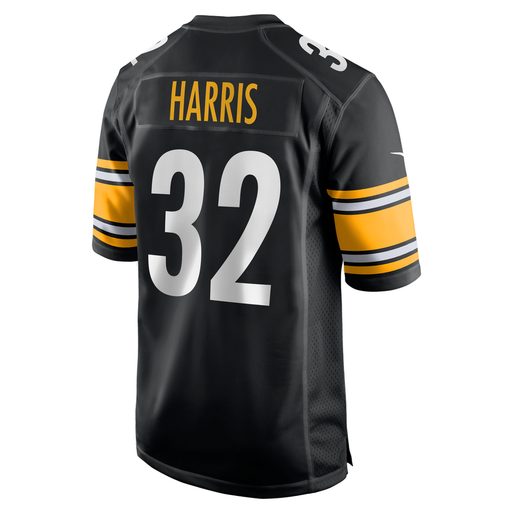 Men's Pittsburgh Steelers Franco Harris Nike Black Game Retired Player Jersey