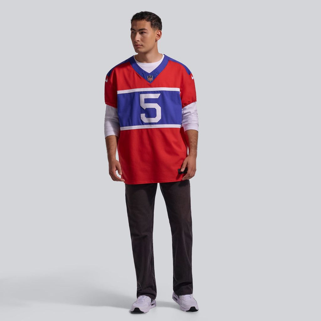 Men's New York Giants Kayvon Thibodeaux Nike Red Alternate Vapor F.U.S.E. Elite Jersey
