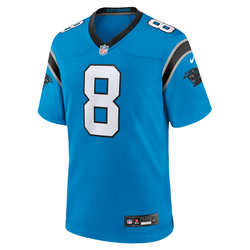 Men's Carolina Panthers Jaycee Horn Nike Blue Alternate Game Jersey
