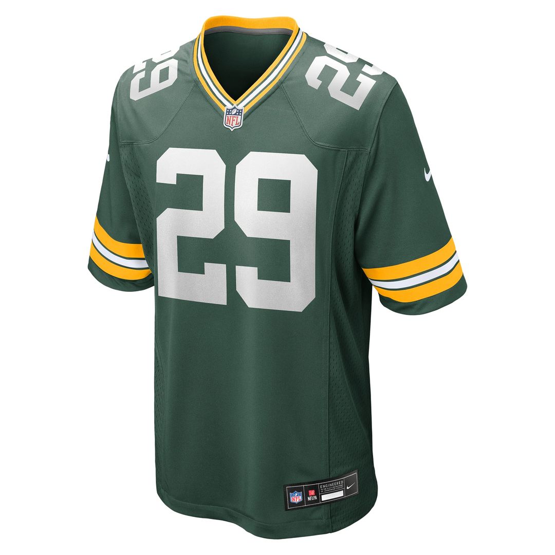 Men's Green Bay Packers Xavier McKinney Nike  Green Team Game Jersey