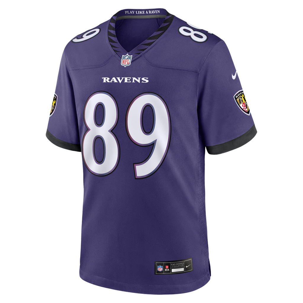 Men's Baltimore Ravens Mark Andrews Nike Black Alternate Game Jersey
