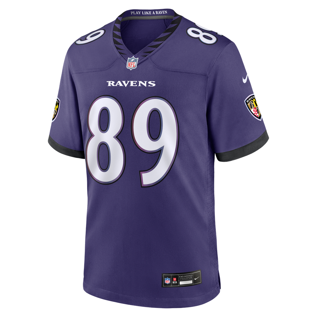 Men's Baltimore Ravens Mark Andrews Nike Black Alternate Game Jersey