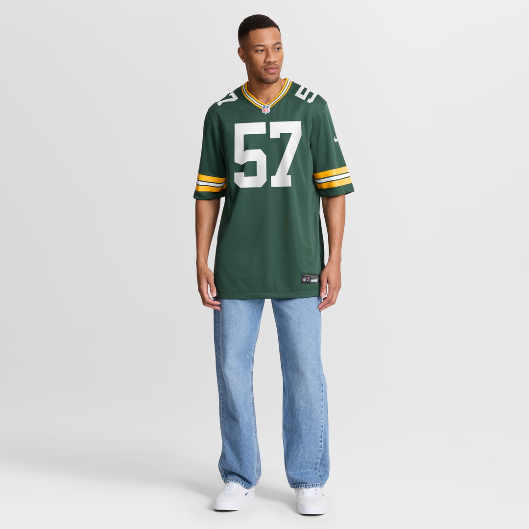 Men's Green Bay Packers Brenton Cox Jr. Nike  Green  Game Jersey