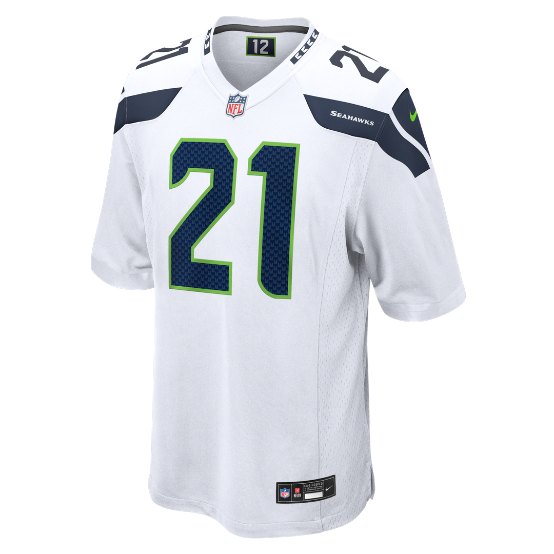 Men's Seattle Seahawks Devon Witherspoon Nike White Game Jersey