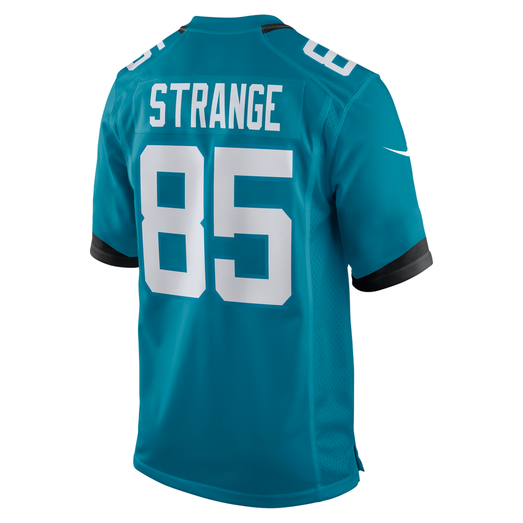Men's Jacksonville Jaguars Brenton Strange Nike  Teal Team Game Jersey