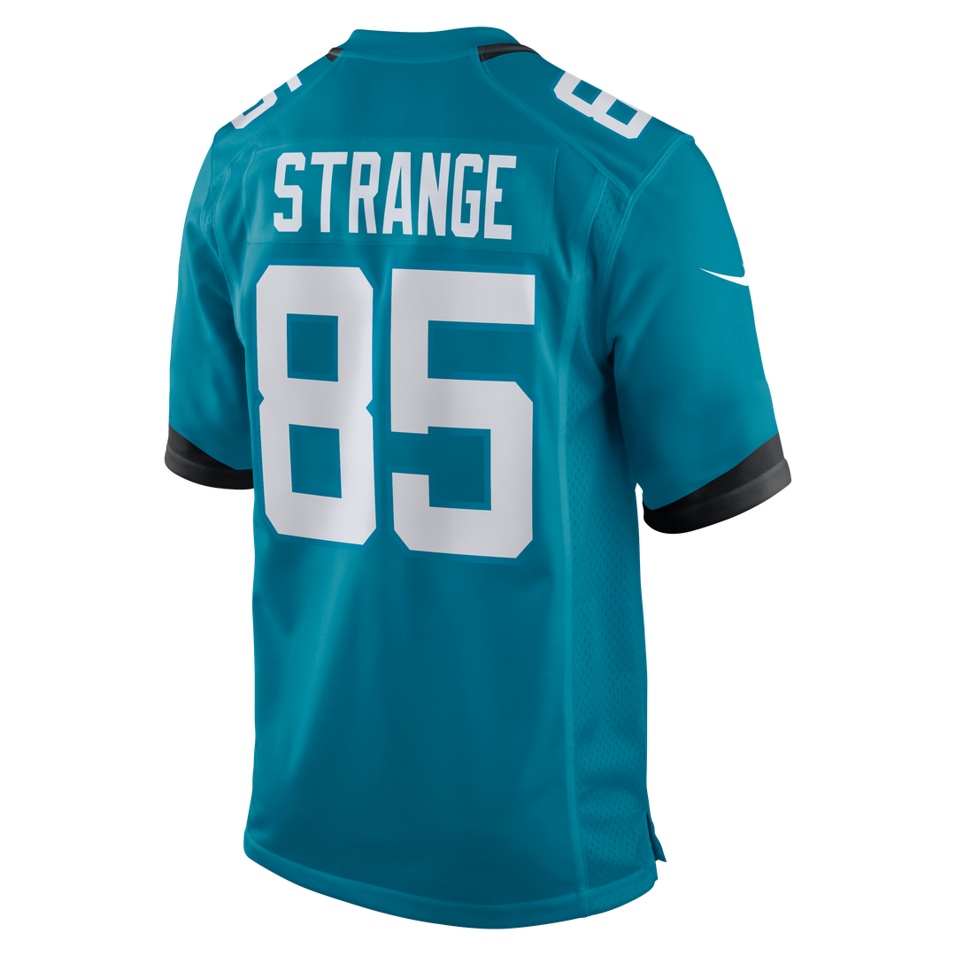 Men's Jacksonville Jaguars Brenton Strange Nike  Teal Team Game Jersey