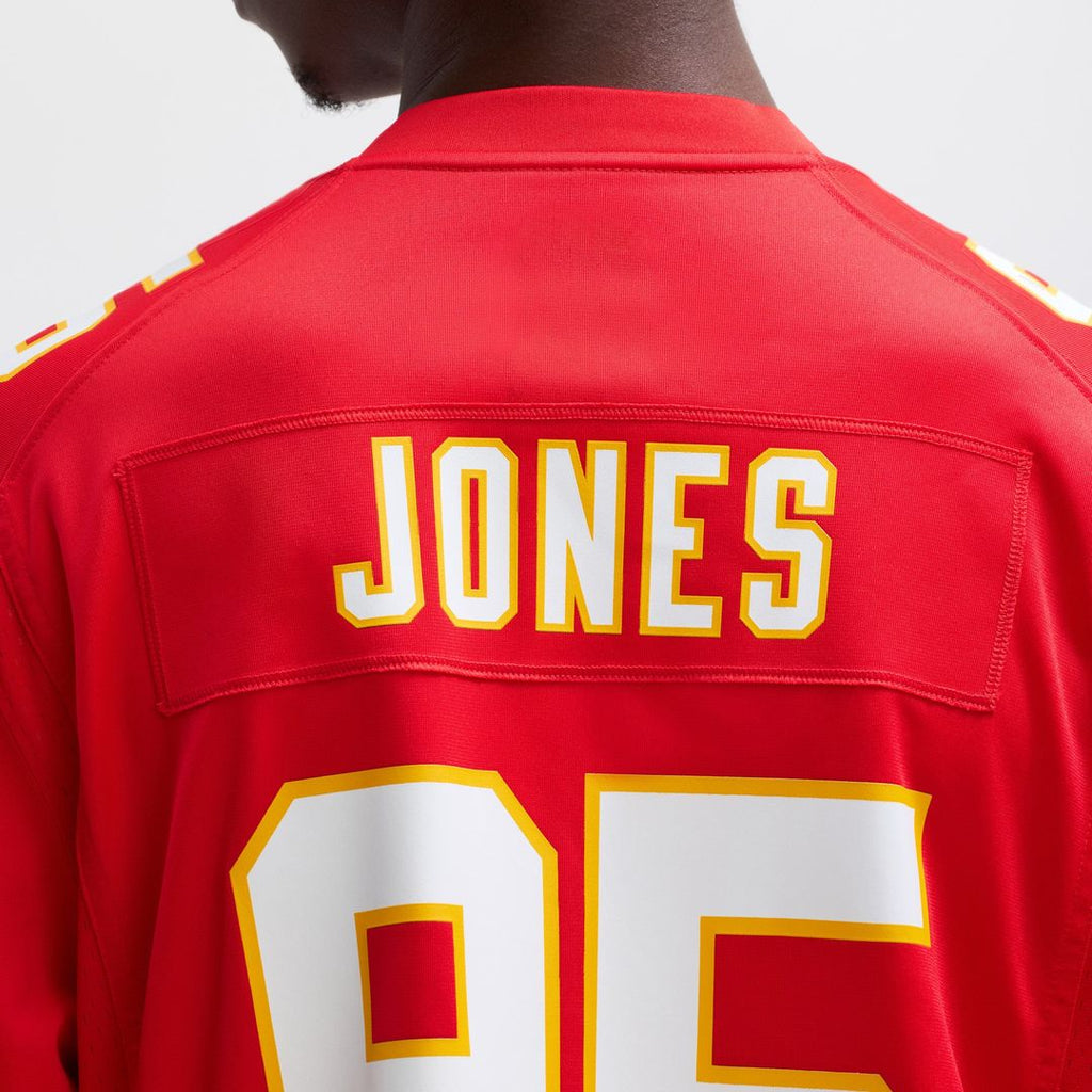 Men's Kansas City Chiefs Chris Jones Nike Red Game Jersey