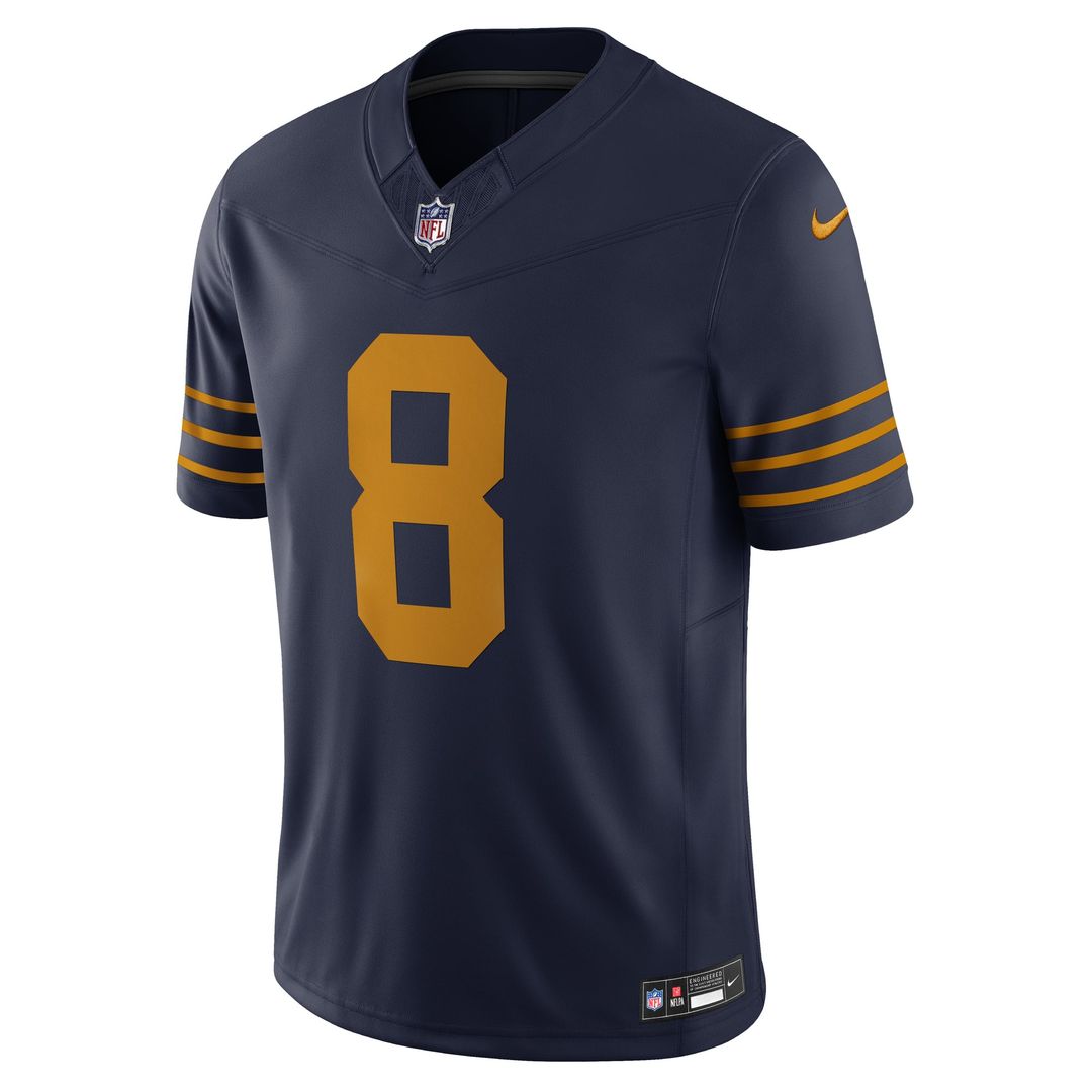 Men's Green Bay Packers Josh Jacobs Nike Navy The 1923 Classic Vapor F.U.S.E. Limited Jersey