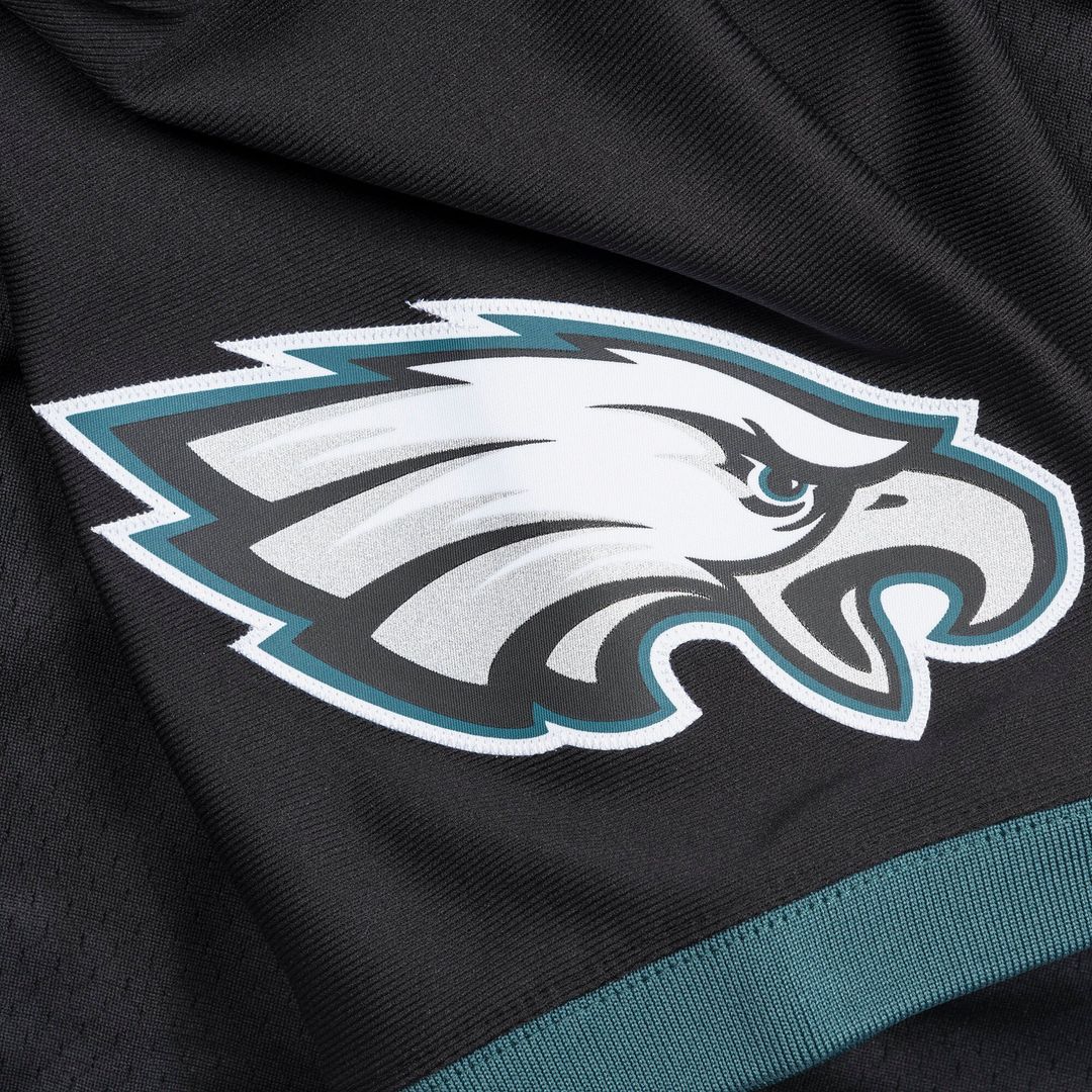 Men's Philadelphia Eagles Brian Dawkins Mitchell & Ness Black Legacy Replica Jersey