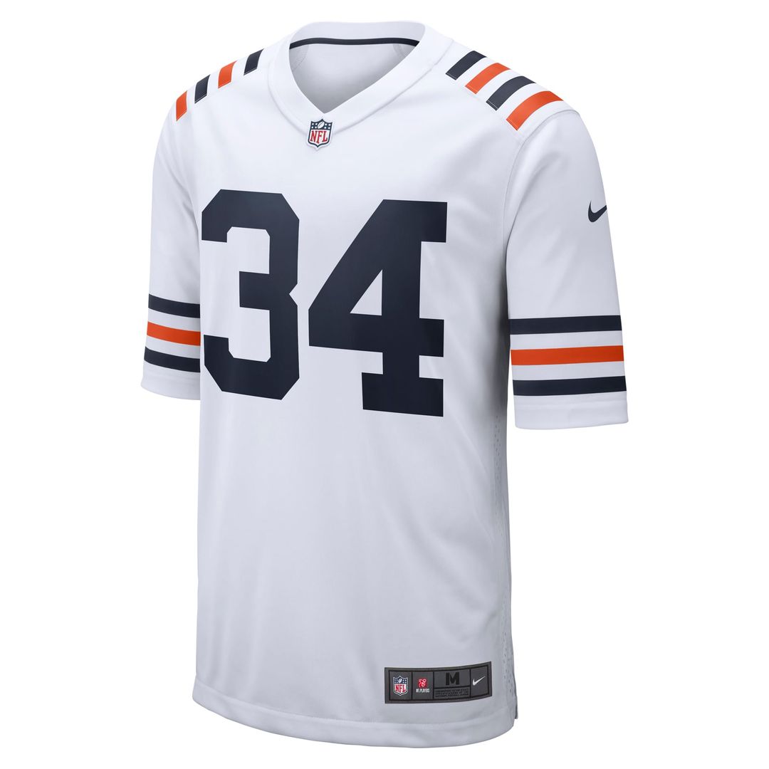Men's Chicago Bears Walter Payton Nike White Retired Player Alternate Game Jersey