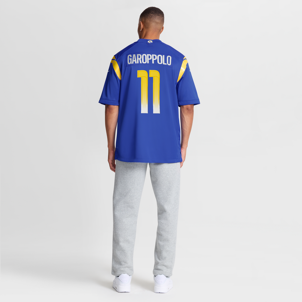 Men's Los Angeles Rams Jimmy Garoppolo Nike  Royal  Game Jersey