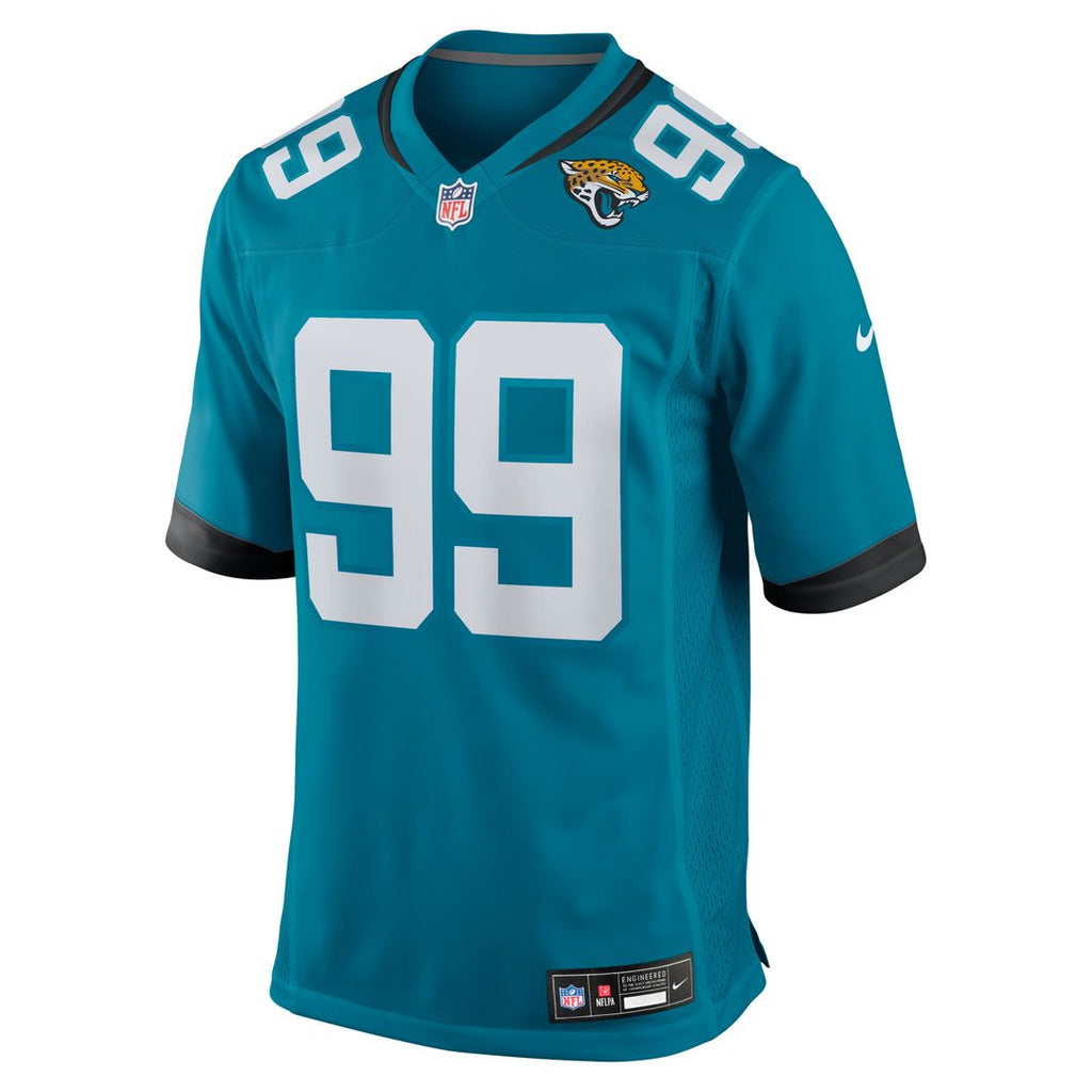 Men's Jacksonville Jaguars Ruke Orhorhoro Nike  Teal Team Game Jersey
