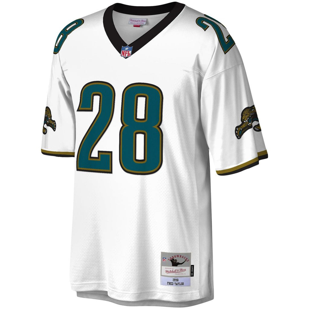 Men's Jacksonville Jaguars Fred Taylor Mitchell & Ness Teal Legacy Replica Jersey
