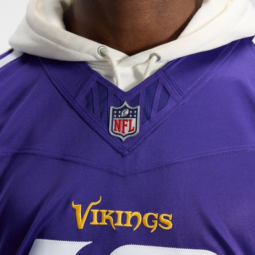 Men's Minnesota Vikings Justin Jefferson Nike White Alternate Vapor F.U.S.E. Stitched Limited Jersey